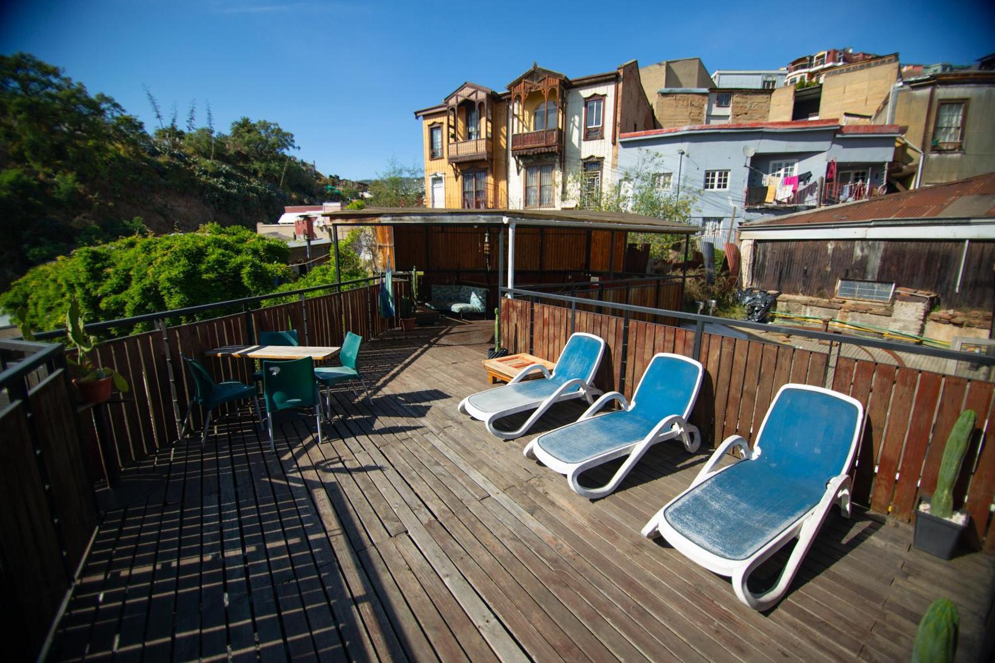 La Casa Del Puerto, Hostal Cultural, Cerro Alegre Valparaiso Ngoại thất bức ảnh