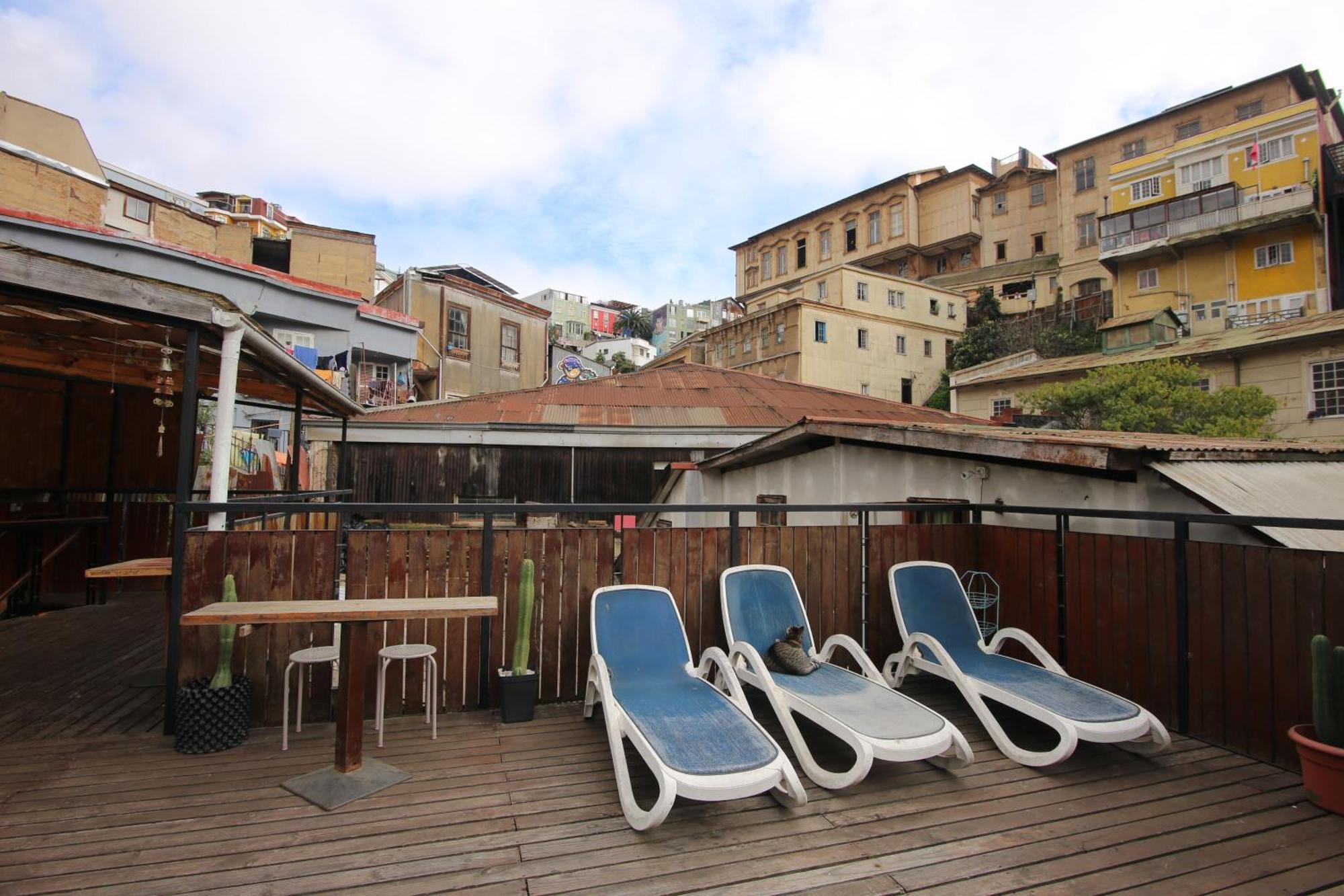 La Casa Del Puerto, Hostal Cultural, Cerro Alegre Valparaiso Ngoại thất bức ảnh