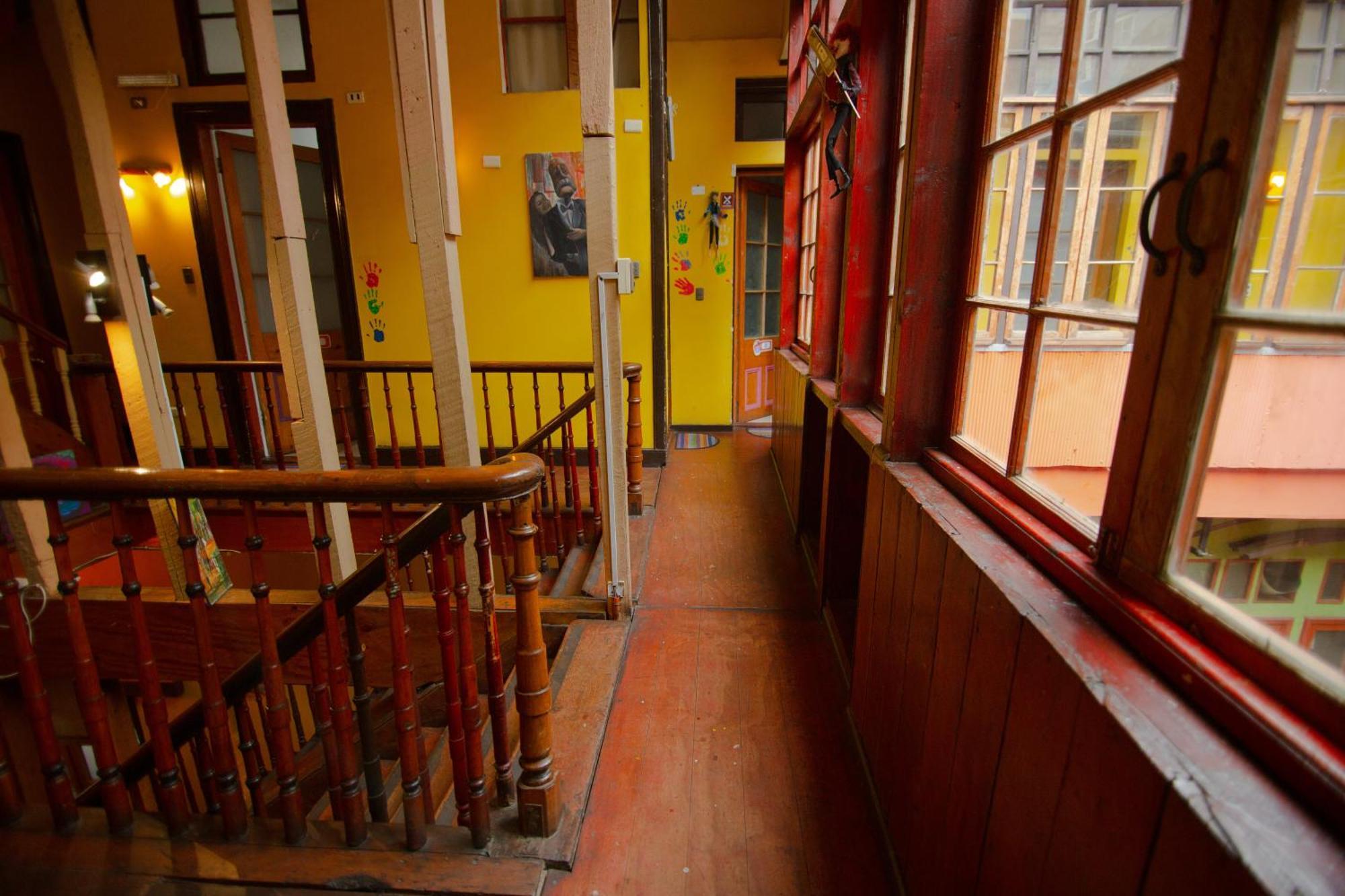 La Casa Del Puerto, Hostal Cultural, Cerro Alegre Valparaiso Ngoại thất bức ảnh